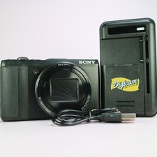 Sony Digital Camera Cybershot DSC-HX50 20.4MP Black Tested *Read*
