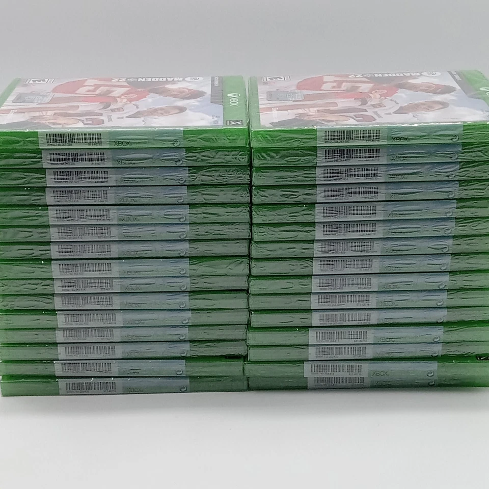 Lote sellado Xbox Series X Madden NFL 22 Microsoft nuevo lote de 30 Foto 3 de 4