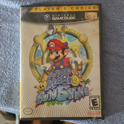 Nintendo Super Mario Sunshine Player's Choice GameCube E NTSC-U/C Manual