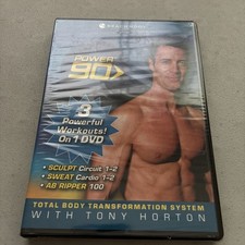 BeachBody Power 90 - 3 Power Workouts with Tony Horton DVD New Sealed