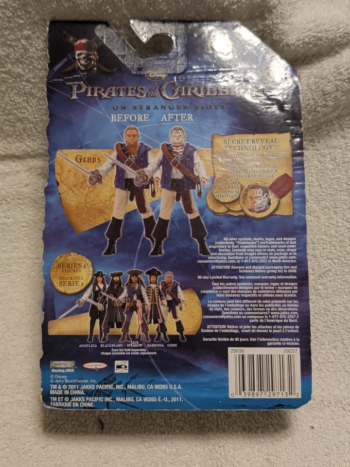 Piratas del Caribe. Jakks Pacific 2011 Gibbs Foto 2 de 2