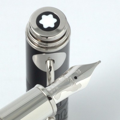 NOS! Montblanc 149 Füllfederhalter Great Characters Miles Davis Edition 14K M...