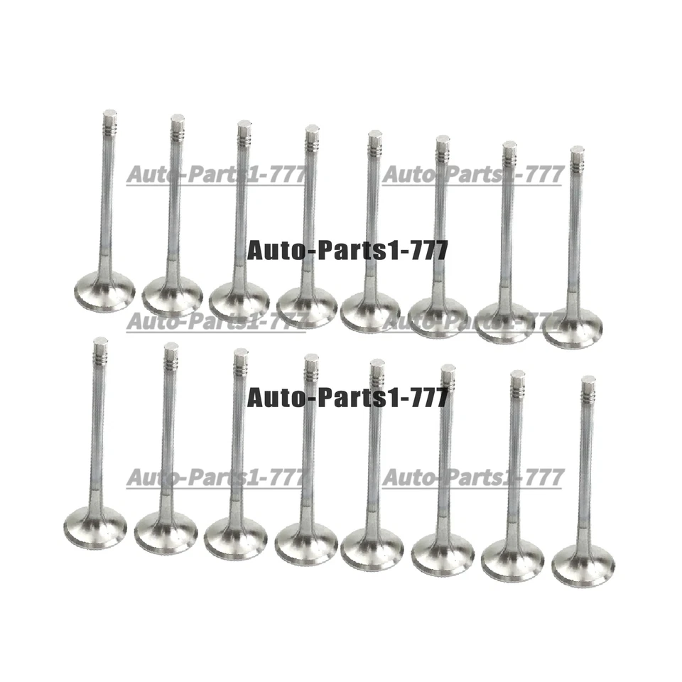 Juego de 32 válvulas de escape de admisión entrada salida para VW AUDI A6 A8 Q7 4,2 L V8 BAR BVJ Foto 4 de 4