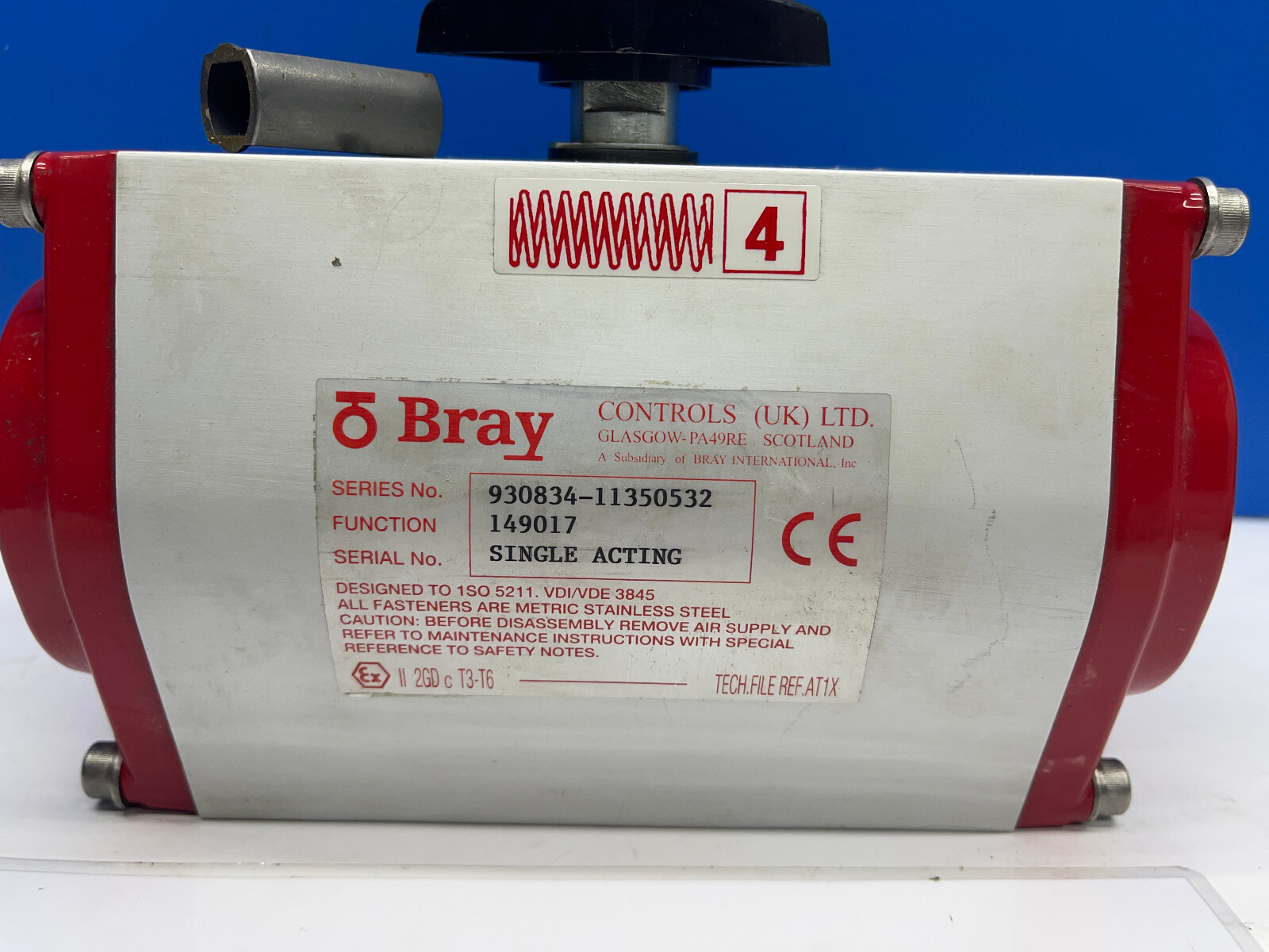 BRAY CONTROLS ACTIONNEUR 930834-11350532 NEUF/NEW/NEU FACTURE+ TVA | eBay