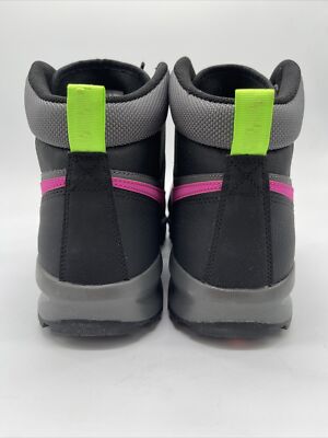 Nike Manoa Leather SE Black Active Fuchsia-Iron Grey Men display picture 1