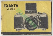 Vintage Exakta VX 1000 Manual