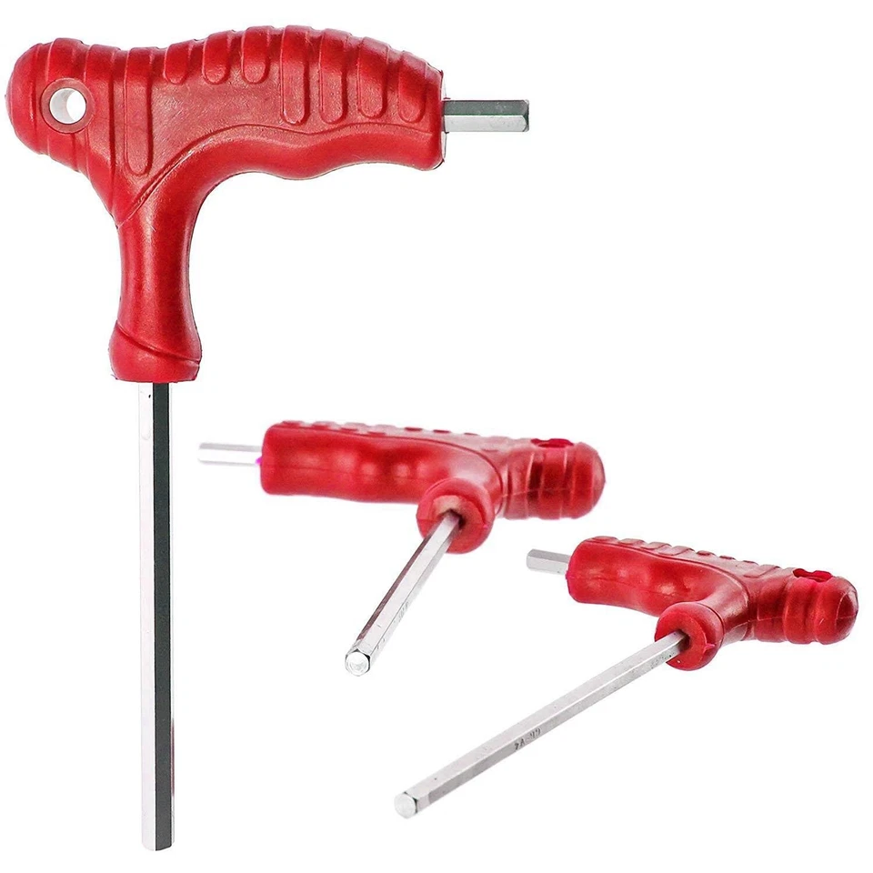 T Handle Hex Key Set IMPERIAL SAE Allen Allan Bike Wrench Tool Stand Inches x 10 - Image 2 of 4