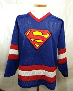 superman hockey jersey