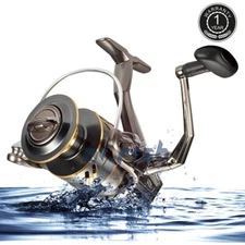Fishing Spinning Reel Ultralight 9+1 Braid Spool 5000 Saltwater Freshwater