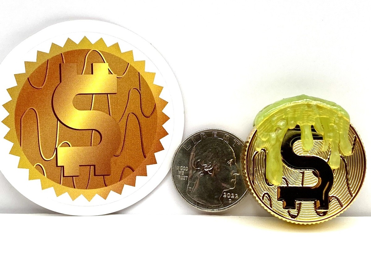 MEGA GROSS Slime Crypto Coin BITCOIN W/ GITD STICKER ZURU MEGA GROSS MINI  BRANDS | eBay