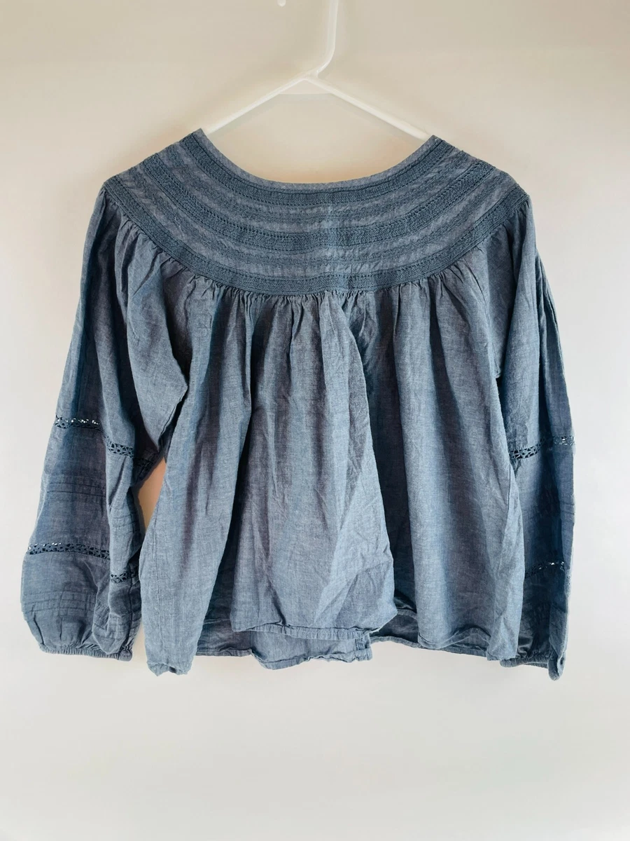 Gap peasant blouse hotsell