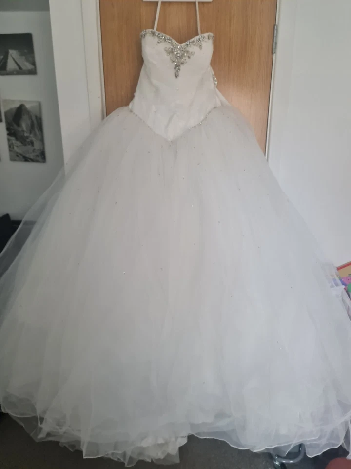 Ronald joyce wedding dress Lola size 20 (16-18) Princess Sweetheart Ivory - Image 4 of 4