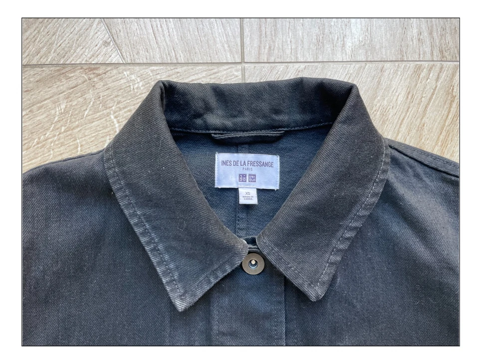 Veste femme noir XS Ines De La Fressange Paris France Mode couture fashion - Photo 3/4