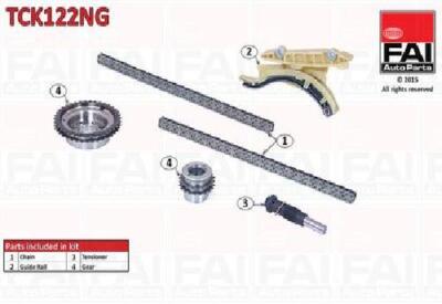 Genuine FAI AutoParts Timing Chain Kit TCK122NG for Ford