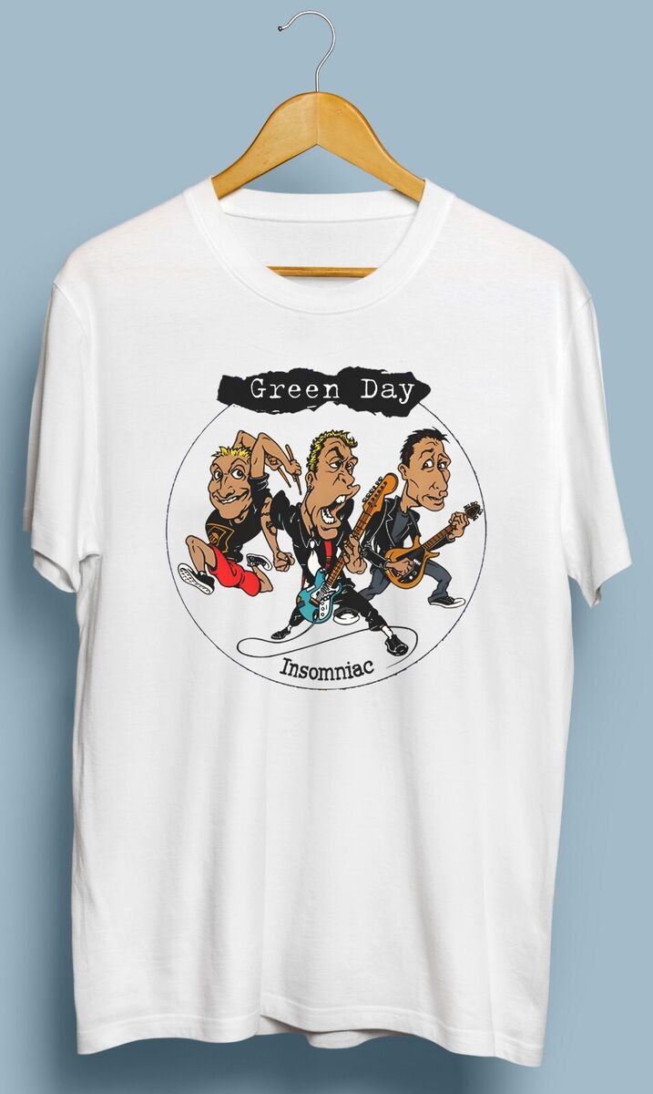 Vintage Reissue 25th Insomniac Green day T Shirt size S M L Vintage Reissue 25th Insomniac Green day T Shirt size S M L