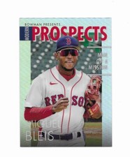 2023 Bowman Chrome Miguel Bleis Modern Prospects Refractor #MP-5 Boston Red Sox
