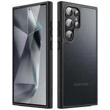 JETech Matte Case for Samsung Galaxy S24 Ultra 5G, Frosted Translucent Back