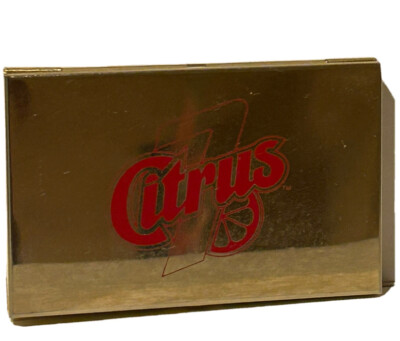 #ad quot;Citrus 7quot; Soda By 7up VERY RARE vintage business card holder 1986 $95.00