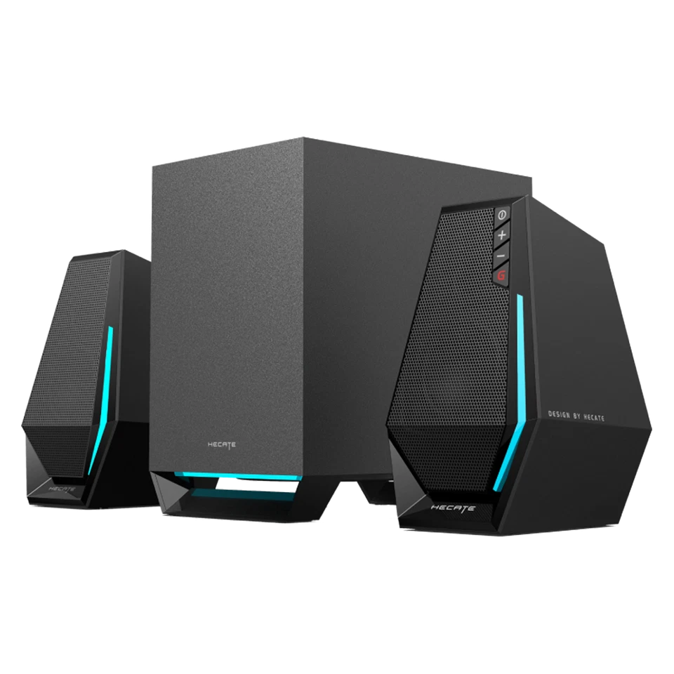 Altavoces para computadora Edifier G1500 MAX 2.1 juegos con salida de línea de subwoofer luz RGB Foto 2 de 4