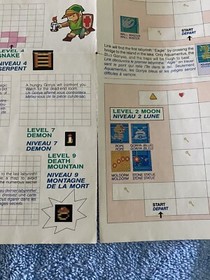 The Legend of Zelda (Nintendo NES, 1987) Maps & Strategies ONLY - Authentic !