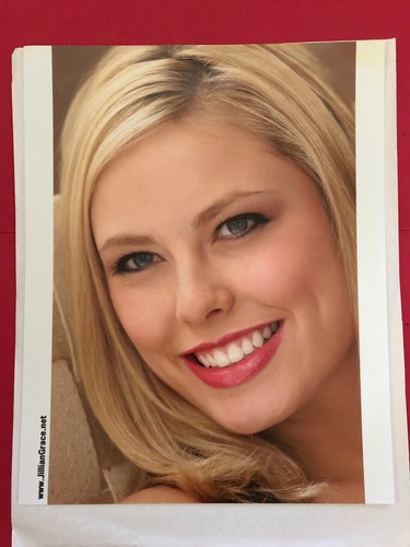 Jillian Grace, Playboy Playmate, original talent agency headshot photo