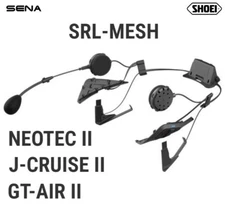 SENA SRL-Mesh- BT Communicator- Shoei Neotec 2/J-Cruise 2/GT-Air 2- 0502000001