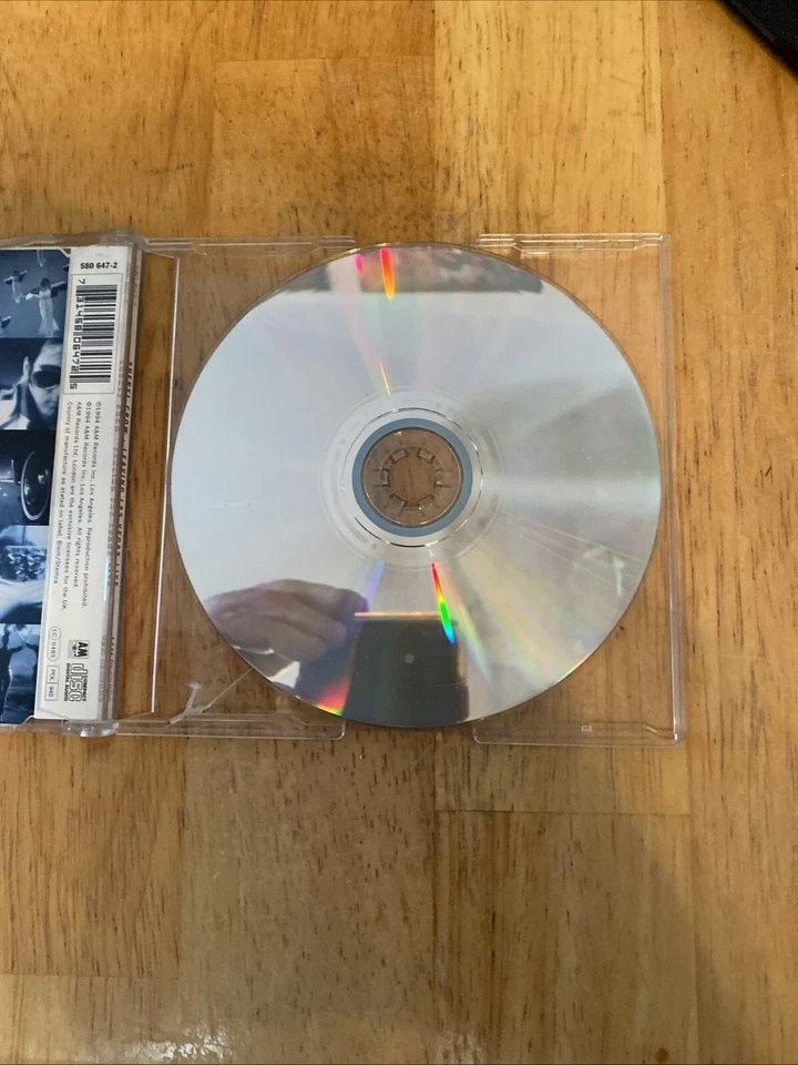 Sheryl Crow Leaving Las Vegas Live UK Import 3 Track CD 1994 A&M Records Issue Foto 4 de 4