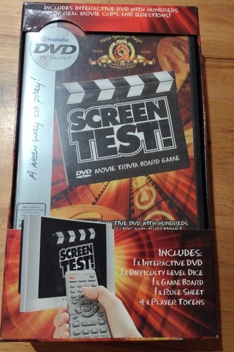 Screen Test DVD TV Movie Trivia Board Game - 2004  - Picture 1 of 2