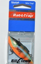 bill lewis rat l trap mini lipless 2.5" 1/4oz crankbait stumpknocker