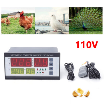 Automatic Digital Incubator Temperature Humidity Controller XM-18 Thermostat