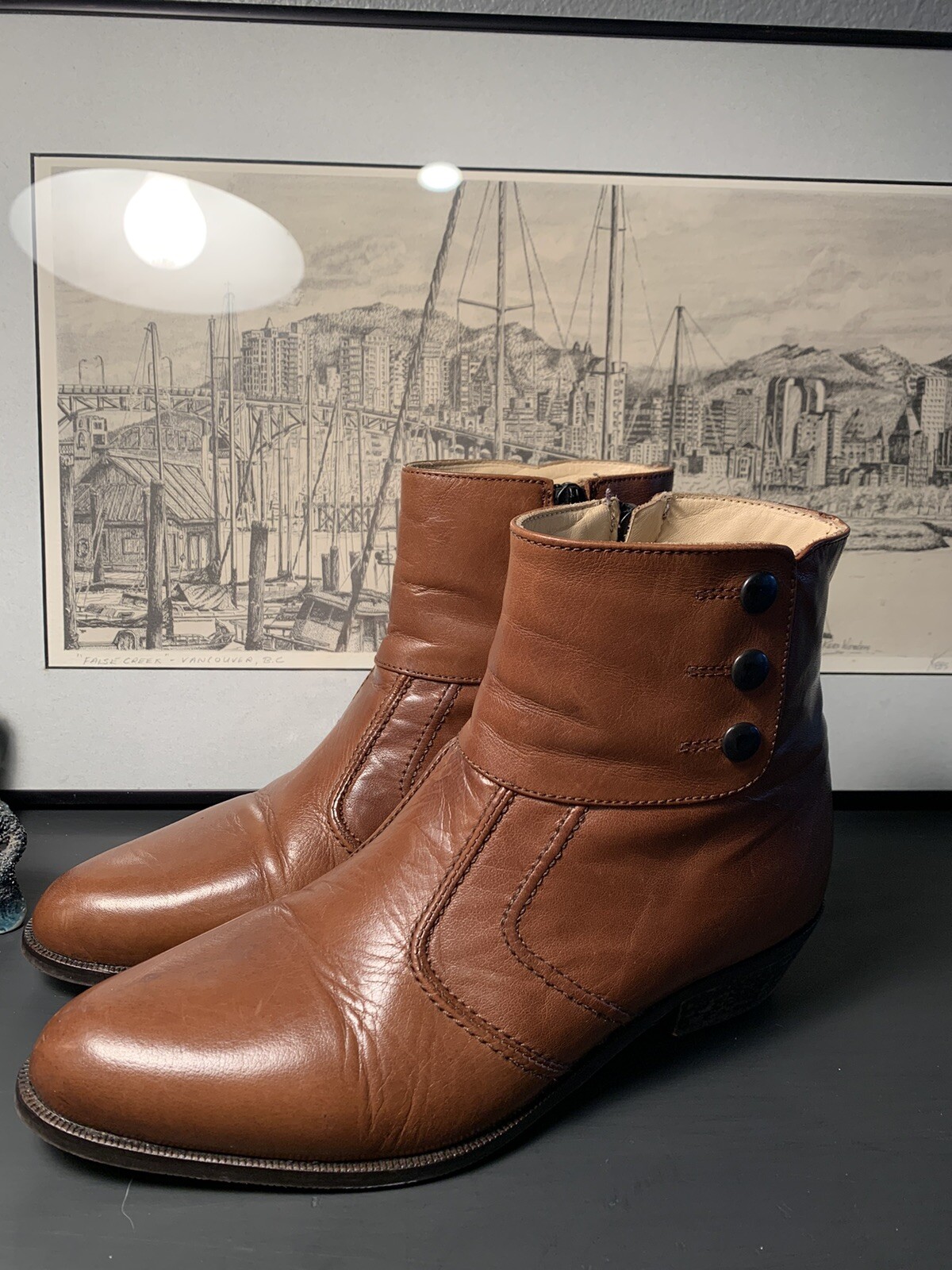 Edwardian style Ultra Jovem Mens Boots Made In Portu… Gem