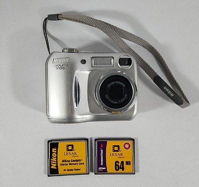 Nikon Coolpix E3100 3.2MP Digital Camera 3x Optical w/Memory Card