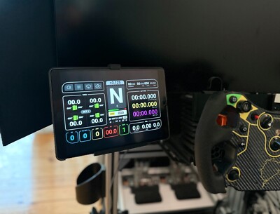 Tablet Halter, Tablet Halterung, Sim Racing Zubehör, Dashboard, Sim Rig, 8020