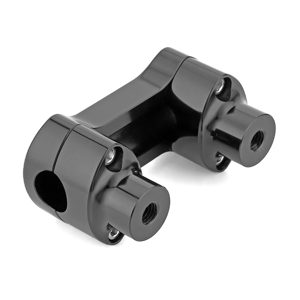 Para Harley Davidson Softail Dyna Low Rider 1" Abrazadera Cubierta Superior 2" Manillar Elevador Foto 4 de 4