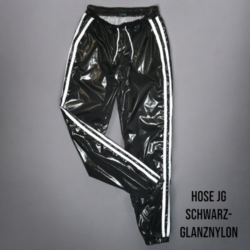 Glanznylon Hose JG PS Regenhose Jogging 7 Farben XS-5XL OHNE FUTTER - Picture 4 of 4