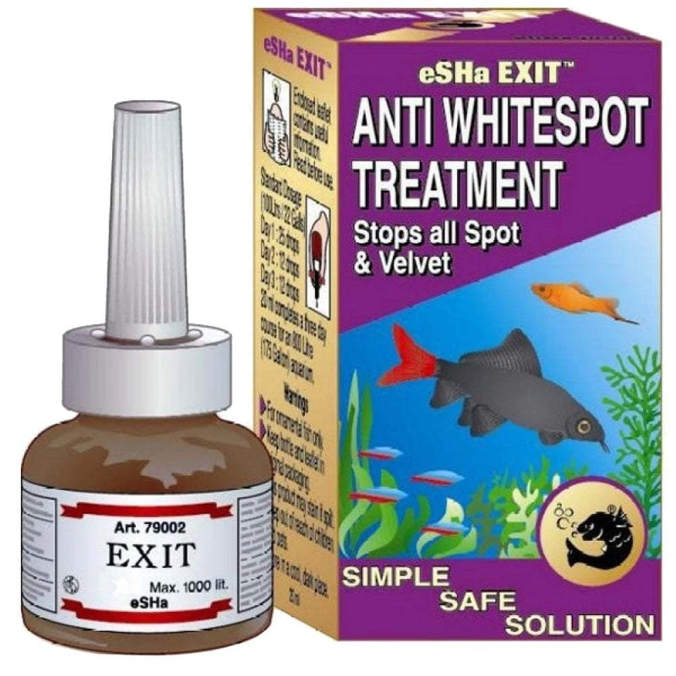 eSHa Exit Anti Whitespot Aquarium Fish Tank Treatment