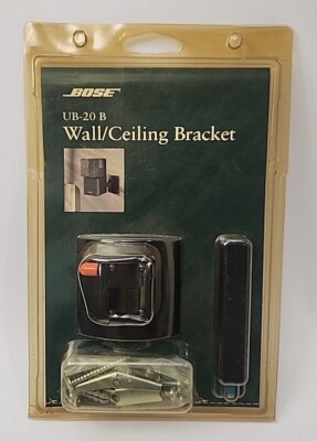 Bose UB-20B Wall Ceiling Bracket Speaker Mount Black 