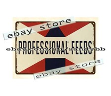 PROFESSIONAL FEED farm barn agriculture metal tin sign art on wall