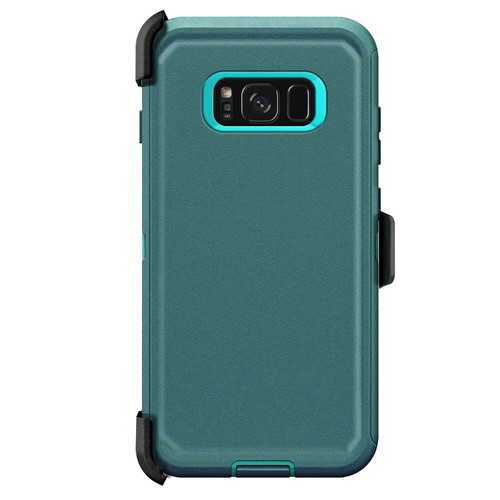 For Samsung Galaxy S8/S8+ S8 PLUS Case Heavy-duty Rubber Clip Belt Phone Cover - Picture 51 of 54