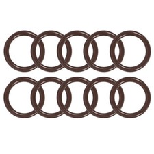10pcs Rubber O-Rings 19mm OD 14mm ID 2.5mm Width Metric FKM Sealing Gasket 