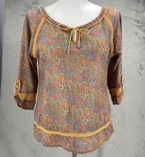 Nile Atelier Top Small Piece per piece Peasant Boho Hippie