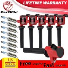 6x Ignition Coil DG500 & 8x Iridium Spark Plugs for Ford Mazda Mercury 3.0L V6