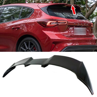 Carbon OE Roof Spoiler Fits For Ford 19-23 Focus 4th Hatchback ST-line Model