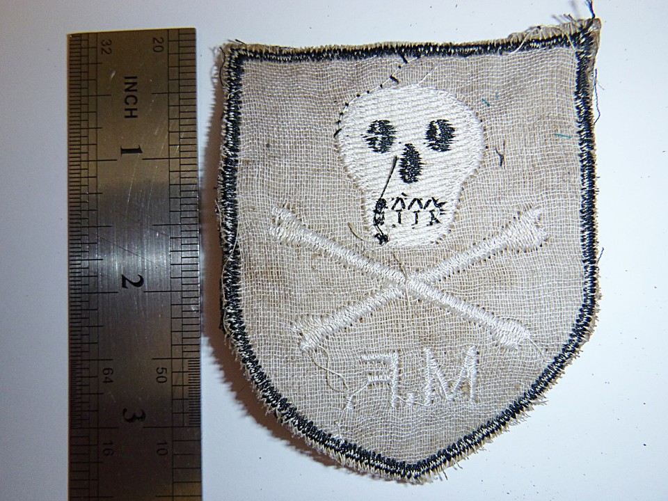 Patch - JOLLY ROGER SKULL - MIKE FORCE BJ 21 - Deaths Head - Vietnam ...