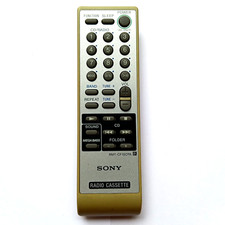 Used Original Sony RMT CF15CPA Radio Cassette CD Remote Control Sound Audio 58