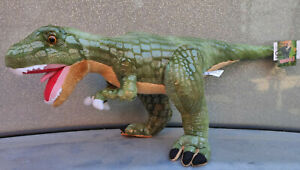 Plüsch Dino Dinosaurier T-Rex mit Glitzerschuppen  ca 44 cm Plüschtier 