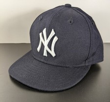 New York Yankees MLB New Era 59fifty Kids Youth Fitted Wool Hat Small 6-1/4