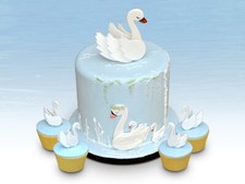 Swan Set - 6pc Cutters for Cakes, Flowerpaste...