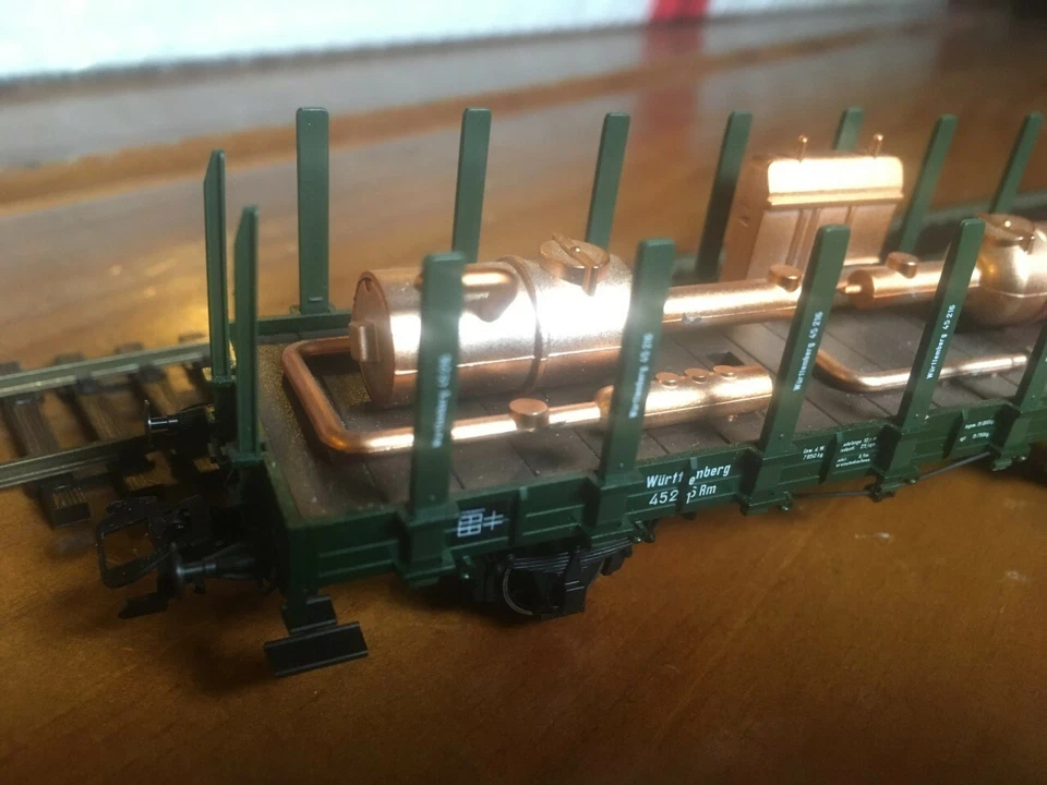 Märklin 46364. Vagón Württemberg, época I, verde con destilería y sin caja - Imagen 3 de 4