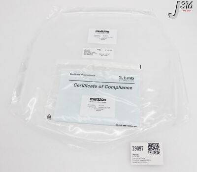 プライス 29097 MATTSON QUARTZPLATTE LINER (NEW) 1011513 | eBay